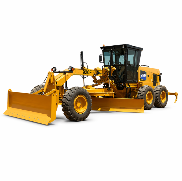 SEM920F এফ-সিরিজ টিয়ার 2 মোটর গ্রেডার, SDEC ইঞ্জিন পিপি পিসি লোড-সেন্সিং হাইড্রোলিক রোড গ্রেডার